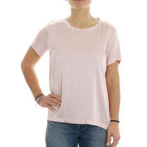 T-SHIRT VISCOSA ROSA